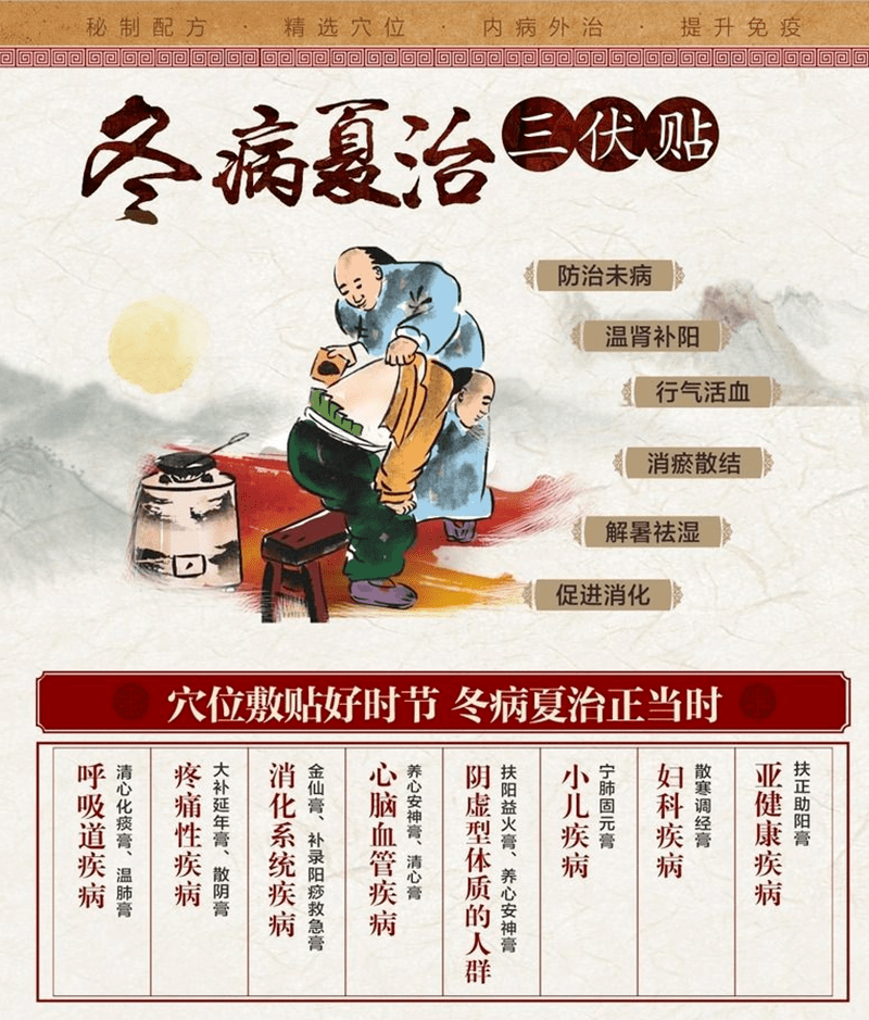 1、為什么三伏貼會(huì)發(fā)熱？</p><p>三伏貼能治老寒腿嗎？